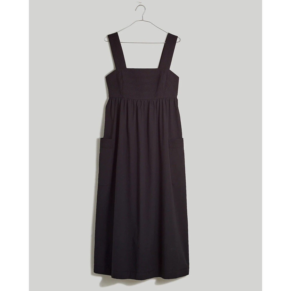 Madewell Black Midi Dress